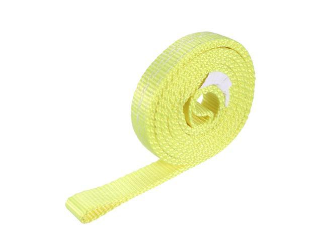 2M 5 Ton Lifting Towing Webbing Sling Recovery Strap Rope Reinforced Safe 