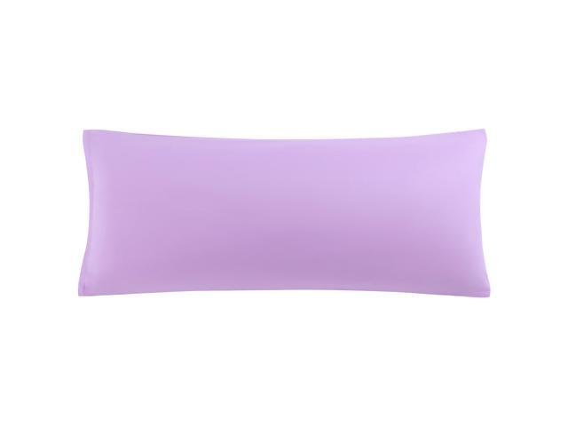 Soft Microfiber Body Pillow Cover W Zipper Closure Long Cases For Pillows 20/"X48