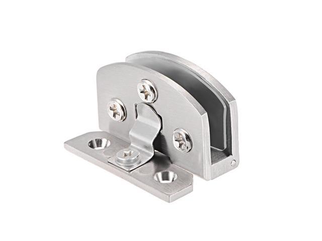 5mm-8mm Thickness Glass Door Metal Wall Mounted Clamp Clip Hinge 