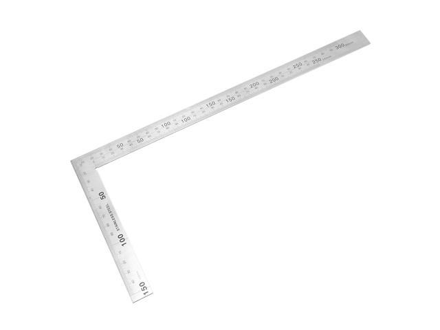 150-500mm Stainless Steel Straight Ruler Precision Double Sided Measuring Tool 