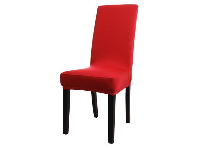 Spandex Stretch Dining Chair Cover Plastic Bar Chair Seat