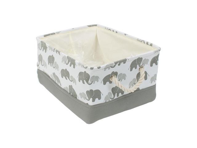 Storage Bins With Drawstring Closure Fabric Decorative Baskets