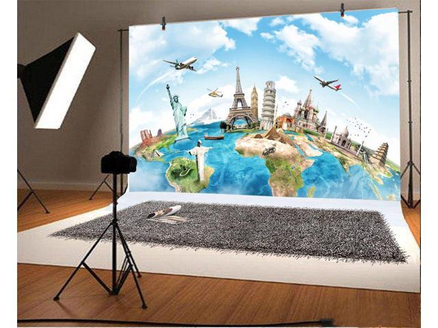 Yeele 10x8ft Modern Gym Backdrop Fitness Machines Interior with City View Photography Background Modern Sport Equipments Decor Kid Adult Artistic Portrait Photo Shoot Props Vinyl Studio Wallpaper