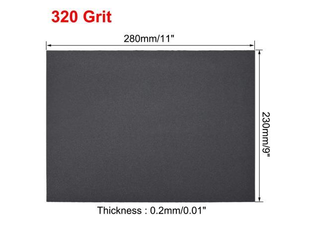 Waterproof 2000 Grit 11/"*9/" Abrasive Polishing Sand Paper Sheet Sandpaper 3Pcs