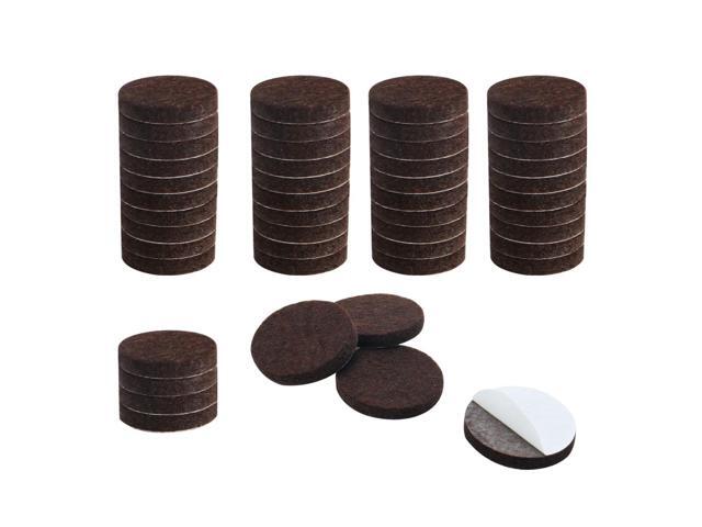 48pcs Furniture Felt Pads Round 1 4 Self Stick Non Slip Anti Scratch 48pcs Furniture Felt Pads Round 1 4 Self Stick Non Slip