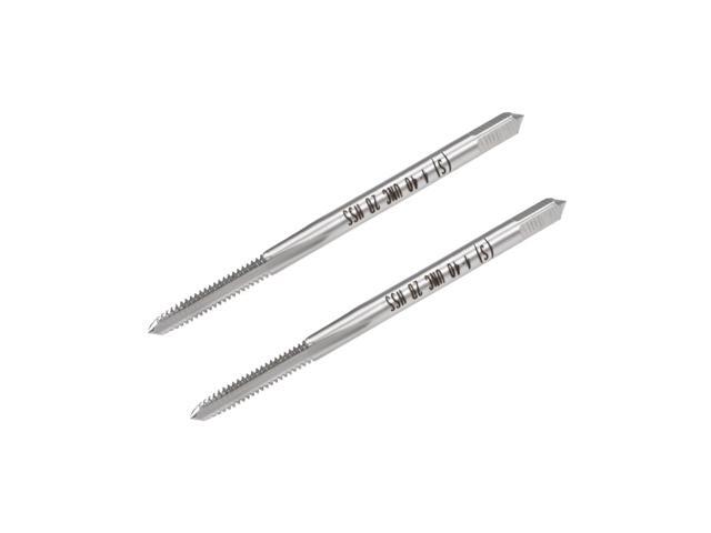 Machine Tap 12-24UNC Thread Step 2A Class 3 Flutes High Speed Steel 2 Pieces