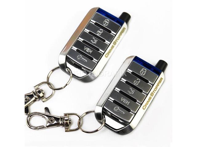 Keyless Entry Security System Crime Stopper SP-402 Car Alarm with Remote Start