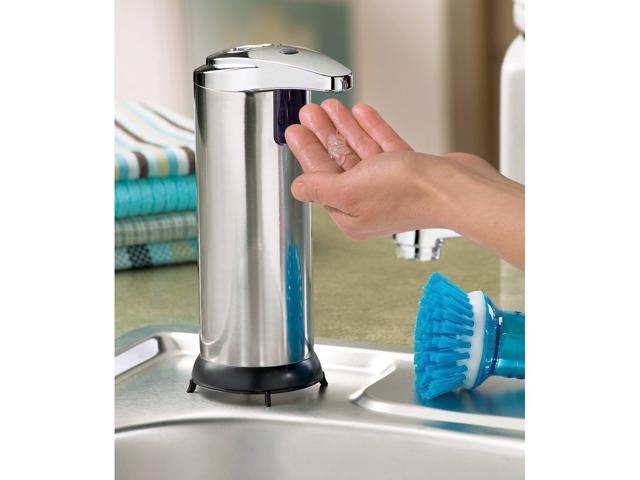 Gbb Soap Dispenser Stainless Steel Sanitizer Automatic Kitchen Hand Gbb Soap Dispenser Stainless Steel Sanitizer Automatic Kitchen Hand Touchless Sensor Pump Best For Shower Kids