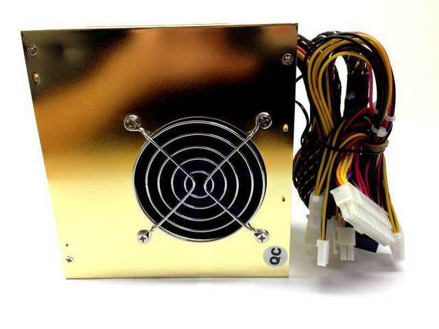 650 WATT 650W POWER SUPPLY for Intel AMD PC Desktop Computer NEW 4.5/" Fan Gold
