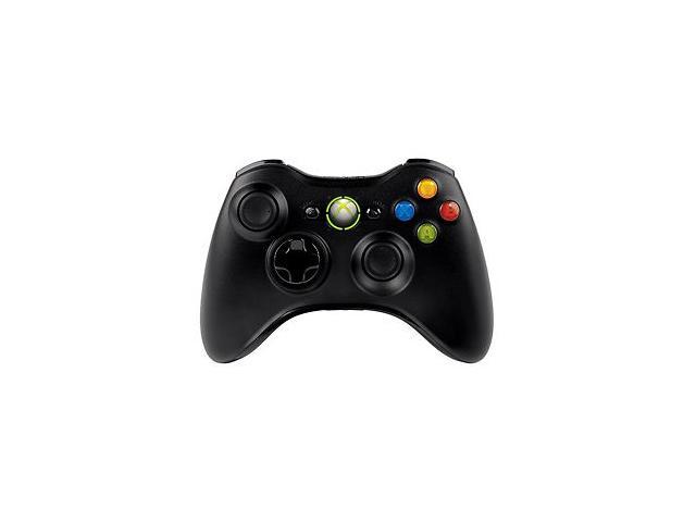 Black Wireless Game Remote Controller for Microsoft Xbox 360 Console---Black
