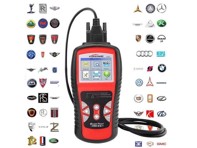 KW830  AL519 OBD2 II EOBD CAN Car Fault Code Reader Scanner Diagnostic Scan Tool   for After 1996 OBD2 Compliant US, European and Asian Vehicles