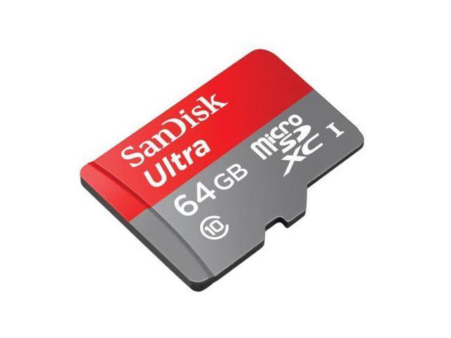 SanDisk 64GB Micro SD SDXC MicroSD TF Class 10 64G 64 GB Mobile Ultra 80MB/s - Pack of 2