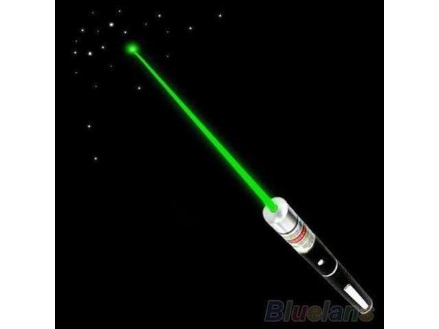 2Pc 990miles Green Laser Pointer Visible Beam Professional Light Lazer Charger 
