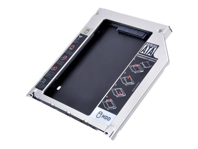 New 2nd Hdd Ssd Hard Drive Enclosure Caddy For Macbook Pro A1322 A1342 Newegg Com