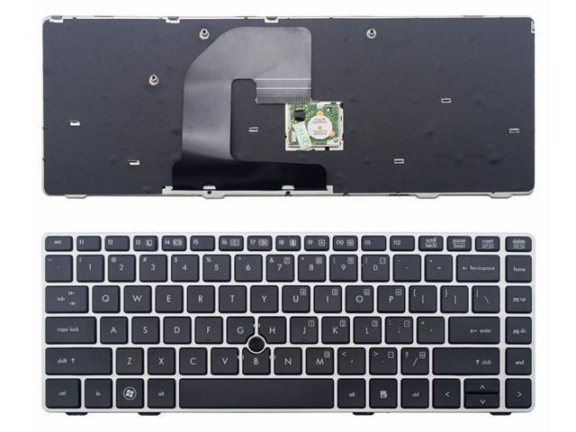 New keyboard for HP EliteBook 8460p 8460w 8470p 8470w US layout With Frame&Mouse Point
