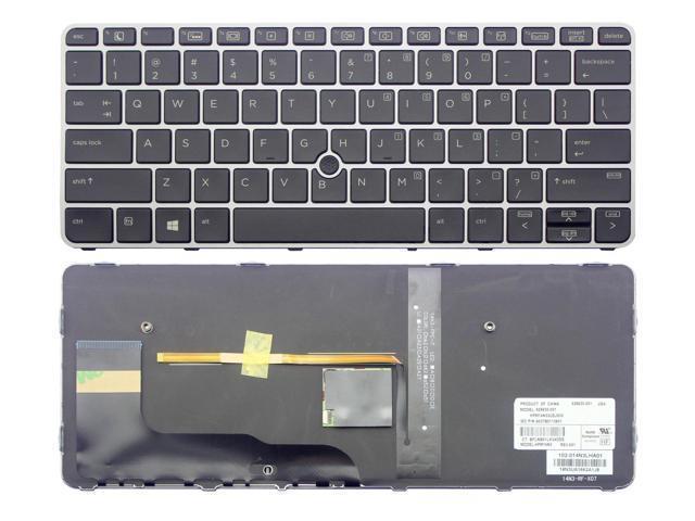 Original New for HP 831-00301-00A SN9120BL SG-59610-XUA US Backlit Laptop Keyboard Silver 
