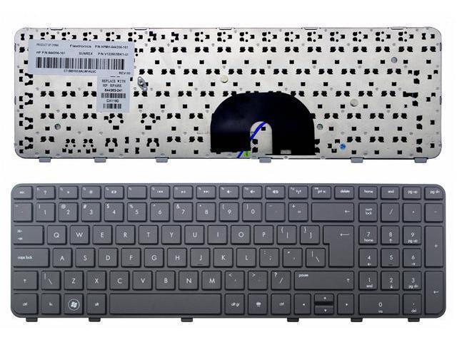 Laptop Replacement Keyboard For Hp Pavilion Dv6 6095es Dv6 6095ex Dv6 6095sg Dv6 6096ex Dv6 6096nr Dv6 6097nr Dv6 6099el Us Layout Black Color Newegg Com