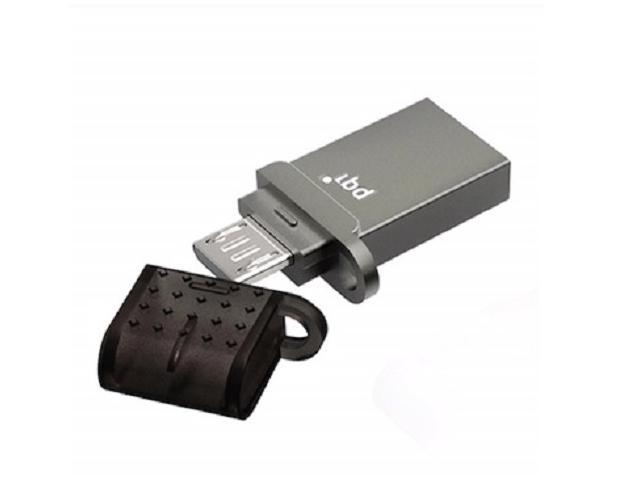 PQI CONNECT 201 32GB USB/Micro USB Flash Pen Drive Memory Stick Key Thumb OTG
