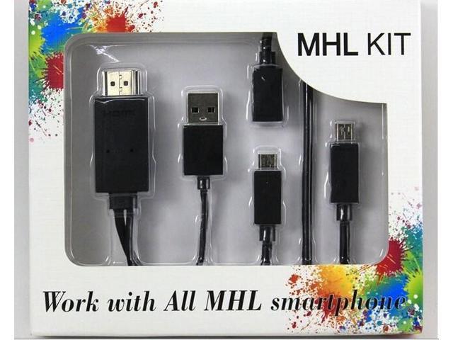 3M Cable MHL a HDMI Adaptador HDTV para Samsung Galaxy S2 S3 S4 S5 Note 2 3 HTC LG