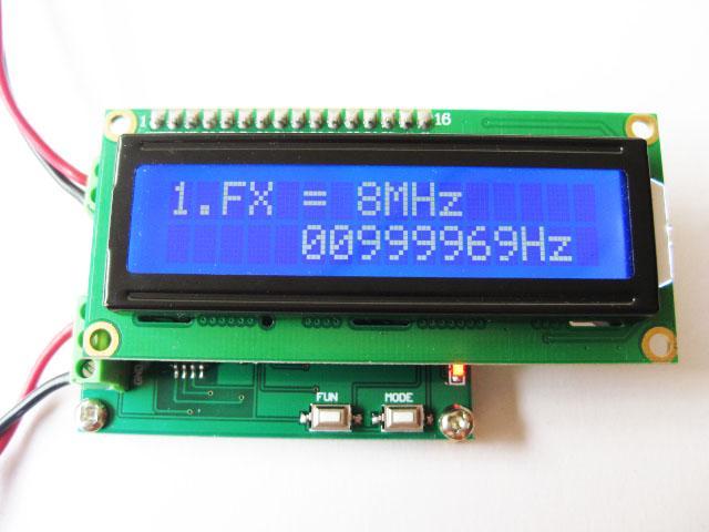 1pcs Green 0.1 MHz ~ 65 MHz frequency meter frequency measurement module 