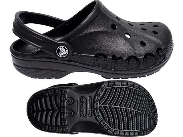 black baya crocs