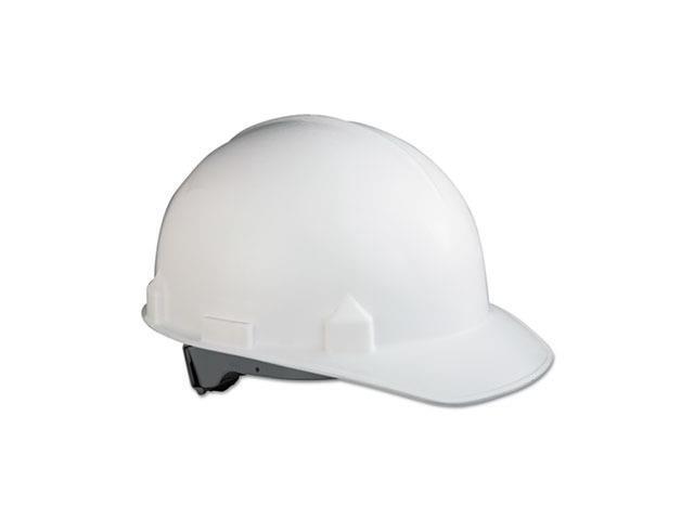 Jackson Safety Sc-6 Hard Hat, 4-point Ratchet Suspension, White 