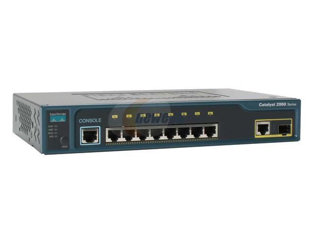 8-Ports External Switch Managed for sale online Cisco  Catalyst WS-C2960-8TC-L 