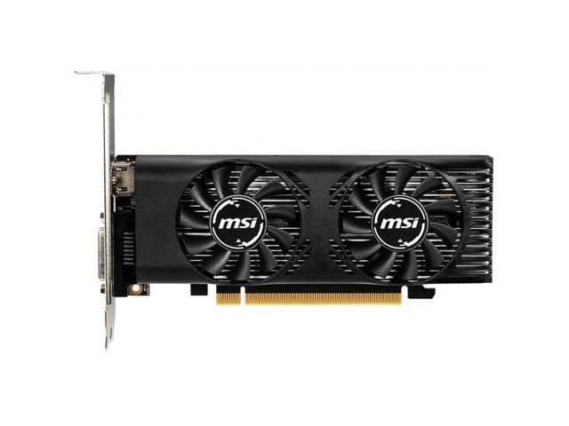 MSI GeForce GTX 1650 DirectX 12 GTX 1650 4GT LP OC Video Card