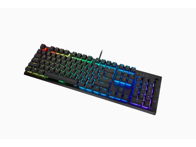 Corsair K60 RGB Pro Mechanical Gaming Keyboard CHERRY Mechanical  Keyswitches Durable AluminumFrame Customizable Per-Key RGB Backlighting,  Black Gaming Keyboards