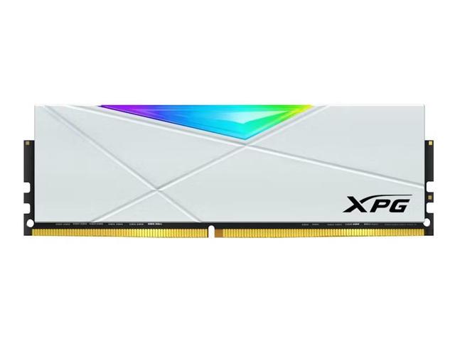 16GB AData XPG Spectrix D50 RGB DDR4 4133MHz PC4-33000 CL19 Single Desktop Memory Module White