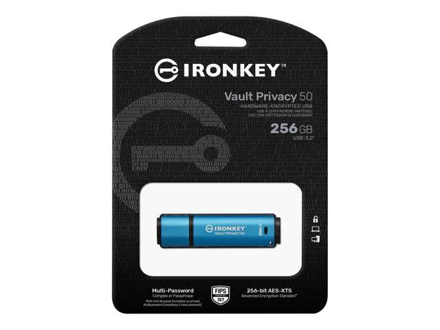 Kingston IronKey Vault プライバシー 80 480GB 外付けSSD | FIPS 197