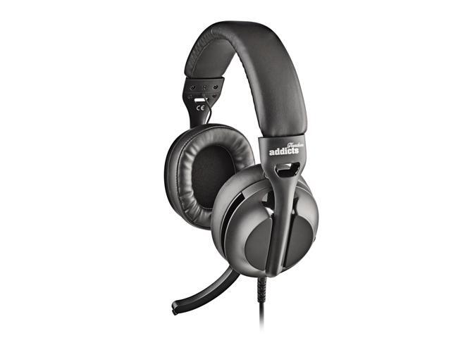NGS VOX805 USB-C Stereo Headset, Black