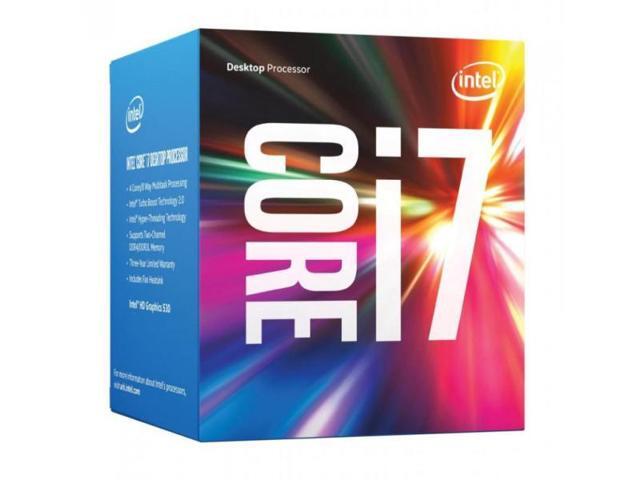 Intel Core i7 7th Gen - Core i7-7700 Kaby Lake Quad-Core 3.6 GHz LGA 1151  65W CM8067702868314 Desktop Processor