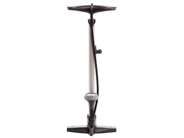 EyezOff EZ55 High Pressure Bike Floor Pump w/ Gauge and Ergonomic 2-tone Handle (Steel Barrel) - Newegg.com