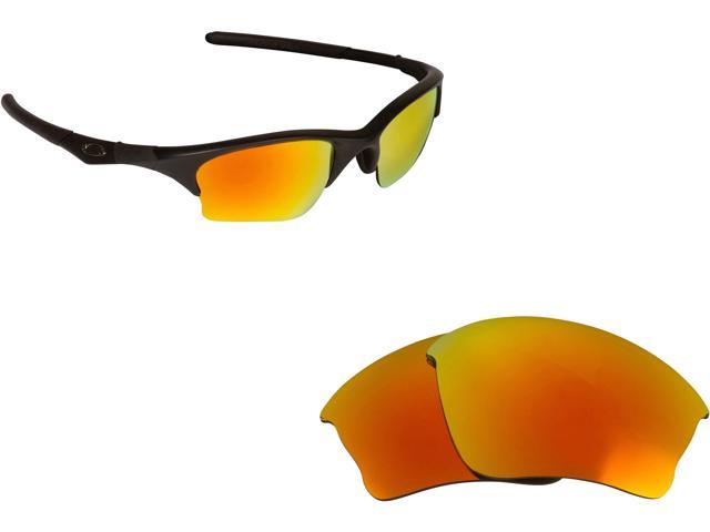 Half Jacket XLJ Replacement Lenses Polarized Red by SEEK fits OAKLEY  Sunglasses 