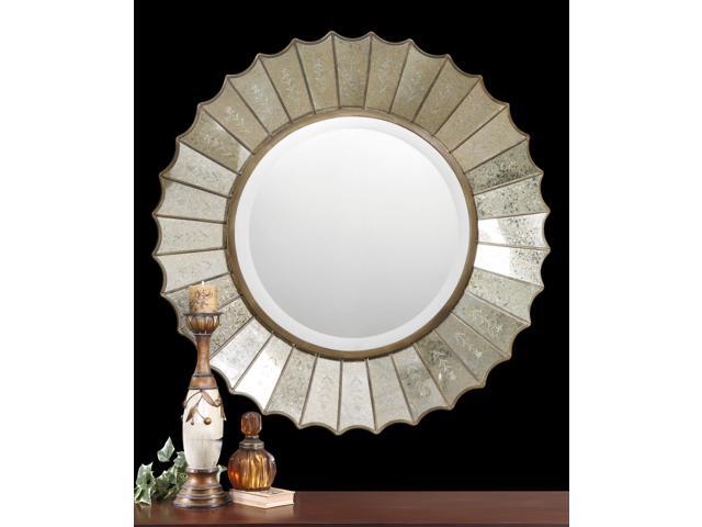 Uttermost Amberlyn Sunburst Gold Mirror Newegg Com