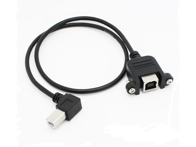 USB 2.0 B Type Male to Female Printer Scanner Hard Disk extension cable ...