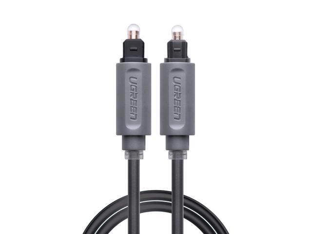 Inspektion forråde aflevere Slim Toslink cable Digital Optical Audio cable for PS3, PS4, XBOX One, Sky  HD, LCD, LED, Plasma, Blu-ray, Home Cinema Systems, AV Amps  ,2m/6.6ft,(10770) Network Ethernet Cables - Newegg.com