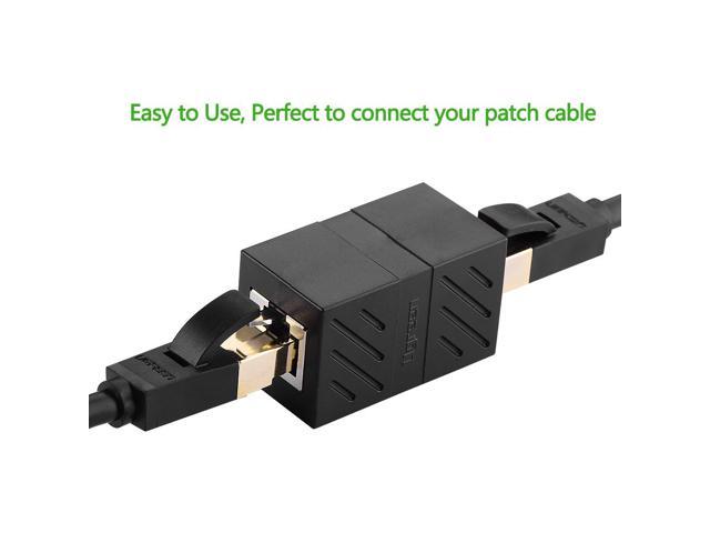 Cable Length: Other Computer Cables 5pcs/lot Female to Female Network LAN Connector Adapter Coupler Extender RJ45 Ethernet Cable Join Extension Converter Coupler