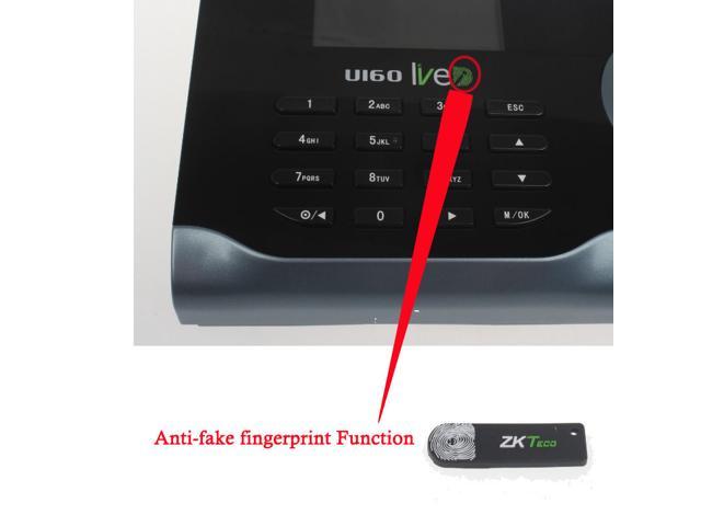 Zksoftware U160 Biometric Fingerprint Time Attendance Time Clock Professional 
