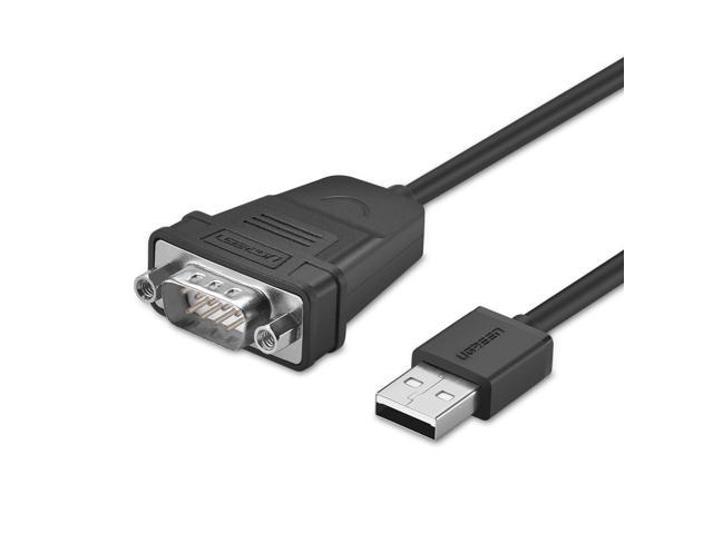 USB to RS232 Adapter Vista XP 2000 8.1 ,CableCreation 3ft USB 2.0 to RS-232 Male DB9 Serial Converter Cable for Windows 10 8,7 Linux and Mac OS X 10.6 and Above,Black FTDI Chipset 