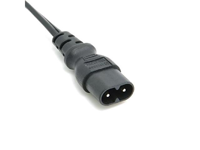 IEC 60320 C8 Plug to C7 Male to Female Extension Main Adapter Cable 30CM HE 
