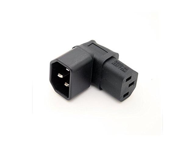 Cable Length Black ShineBear Hight Quality Power Adapter Plug 10A IEC C14 Male to C13 Female Up 90 Degree Right Angle Converter for LCD TV Cable Length Black ShineBear Hight Quality Power Adapter Plug 10A IEC C14 Male to C13 Female Up 90 Degree Right Angle Converter for LCD TV