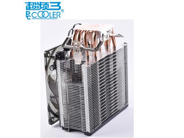 775/1151 Desktop Temperature Control L Blue Radiator Beautiful Durable Three X5 Color : East China Sea X5 X6cpu Intelligent LED Fan 