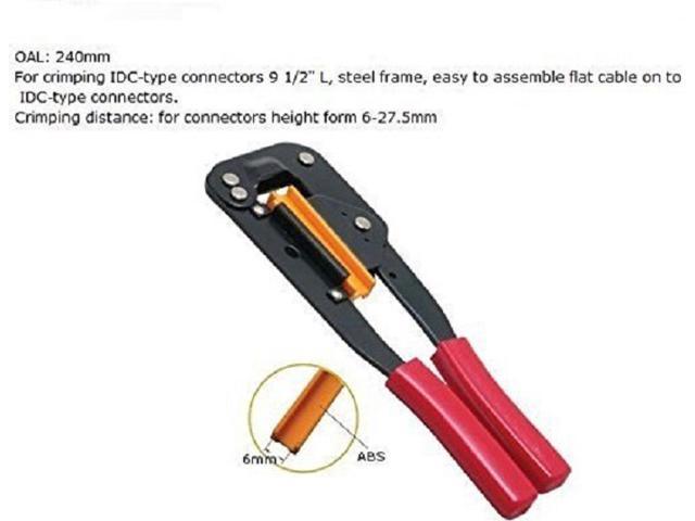 1PCS FD IDE IDC IDS Ribbon Cable Crimping Crimp Hand Tool 