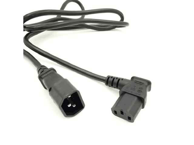 Short Extension Cable IEC Male to Female 0,5m 50cm Extension