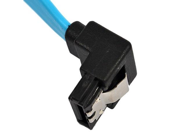 Cable Length: 50cm Cables 4pcs/lot 2017 Super Speed 50CM Straight 90 Right Angle SATA 3.0 Cable 6GB/s SATA III Cable Flat Data Cord for HDD SSD Wholesale 