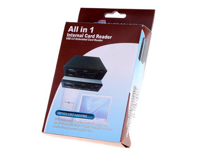 Tekit All-in-one 3.5 USB 2.0 Embedded Card Reader,High Speed 3.5 inch All in 1 Internal Desktop PC Memory Card Reader