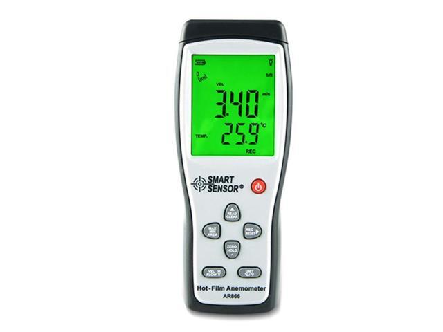 SMART SENSOR AR866A 0-40m/s Portable Digital Wind Speed Gauge SMART SENSOR AR866A 0-40m/s Portable Digital Wind Speed Gauge