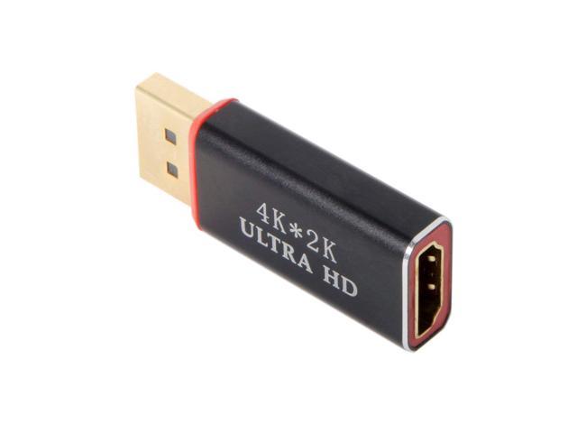 YOUKITTY 10pcs/lot DisplayPort DP Source to HDMI Sink Displays 4K 2K 30hz Ultra HD Converter Adapter 